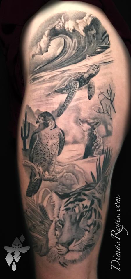 This Artist Gives People Colorful And Bright Animal Tattoos (80 Pics) |  Татуировка животное, Девичьи татуировки, Татуировка в виде льва