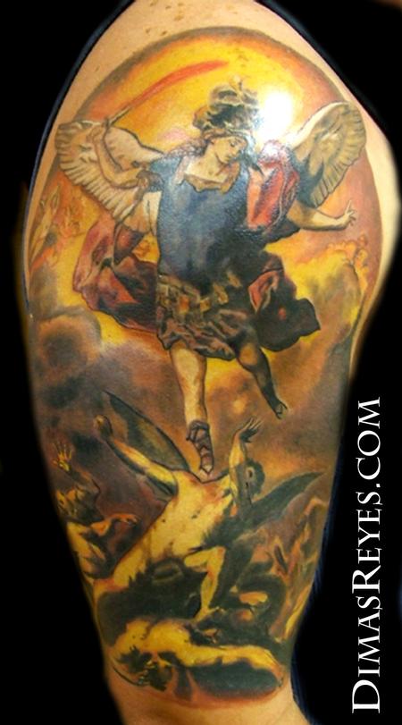 Watercolor Angel | Tattoo Ideas | Watercolor angel, Beautiful angel tattoos,  Wings tattoo