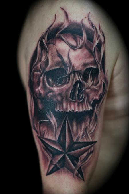 Converse Chuck Taylor All Star Skull Tattoo High Top Gray White 165779 -  KICKS CREW