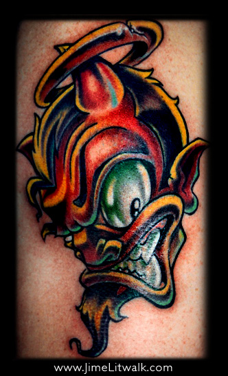 R. A'z Tattoos - #Done Baby Demon Client design😈😈😈 | Facebook