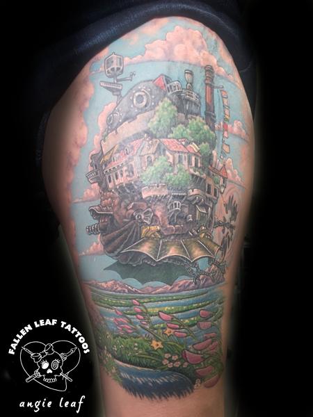 tattoos/ - Howl's Moving Castle Tattoo - 141649