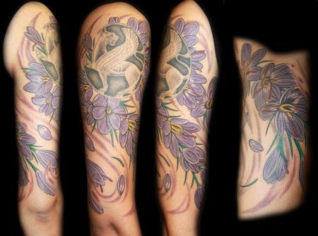 bankhead:leaf-tattoo-fall-leaves-tattoo-color-tattoo-foot-tattoo-watercolor- tattoo