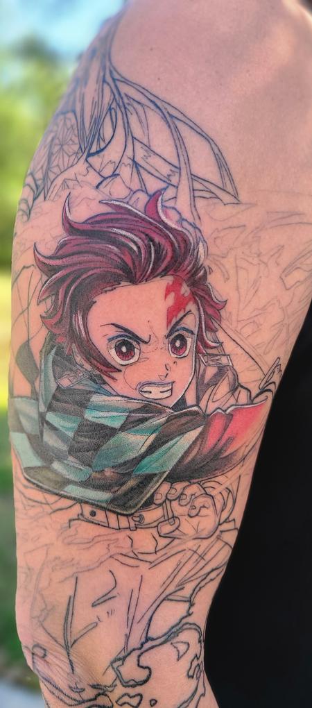 tattoos/ - Anime Demon Slayer - Tanjiro Kamado - 144157