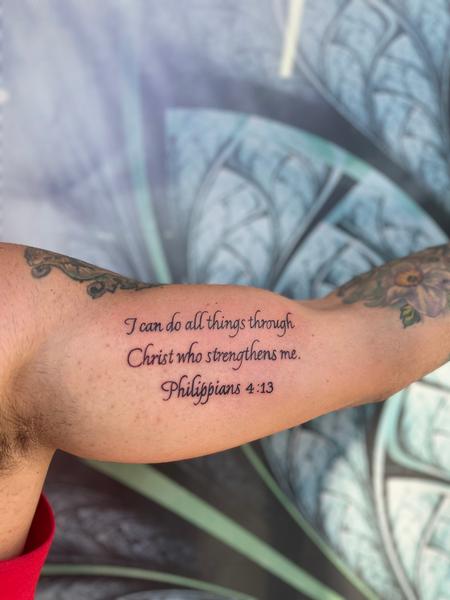45 Bible Quote Tattoo With Deep Meaning  Psycho Tats