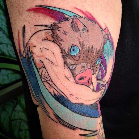 tattoos/ - Anime - Demon Slayer - Hashibira Inosuke - 144155