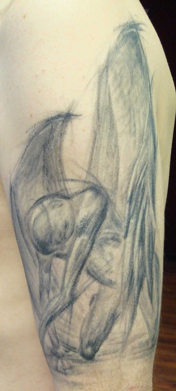 Fallen angel ACabanel Fresh Done by alicjakotewicz at Wilczy Bilet PL  Angel  tattoo designs Sister tattoos Tattoo sleeve themes