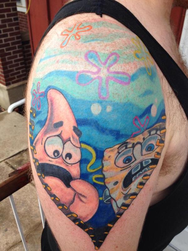 Spongebob SquarePants Tattoos  Gumballscom
