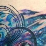 Tattoos - Water color space tattoo - 126199