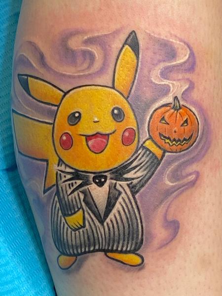Fully healed #pokemon #tattoo by @James Artink #pikachu #pikachutattoo... |  TikTok