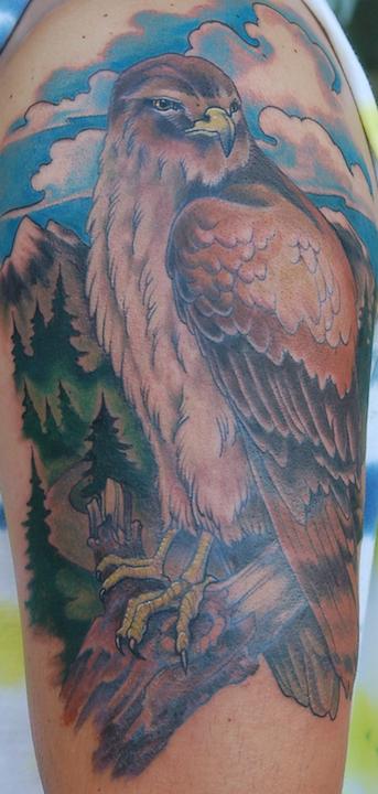 Unleashing the Majestic: The Symbolism and Beauty of Hawk Feather Tattoos:  73 Designs - inktat2.com
