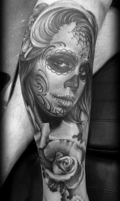 Black and Grey Tattoos by Eric Marcinizyn