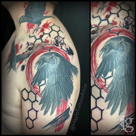 murder of crows tattoo on X: 