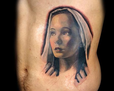 tattoos/ - The Virgin Mary portrait tattoo by Haylo - 141615