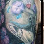 Tattoos - Odin, the pit bull with our eyes by Haylo - 141350