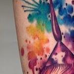 Tattoos - Watercolor Hair Color Brush by Haylo - 141174