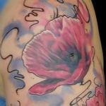 Tattoos - Watercolor with Realistic Poppy flowers by Haylo - 141242