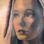 Tattoos - The Virgin Mary portrait tattoo by Haylo - 141615