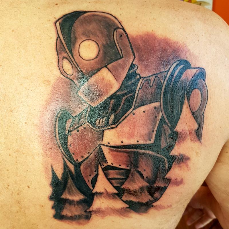 The Iron Giant and Hogarth for my brother theirongiant irongiant h   TikTok