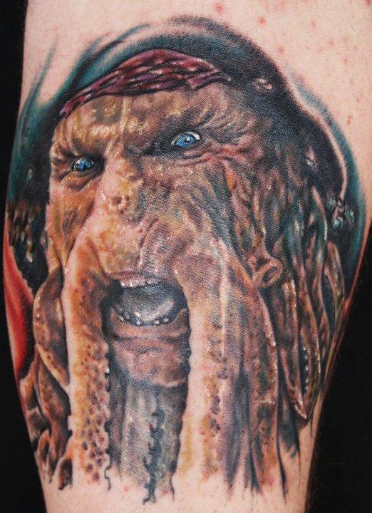 Pirates of Caribbean tattoo  Miguel Angel Custom Tattoo Art  Flickr