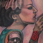 Tattoos - Bride of Frankenstein tattoo - 108427