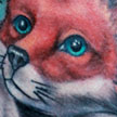 Tattoos - Fox Tattoo - 89390