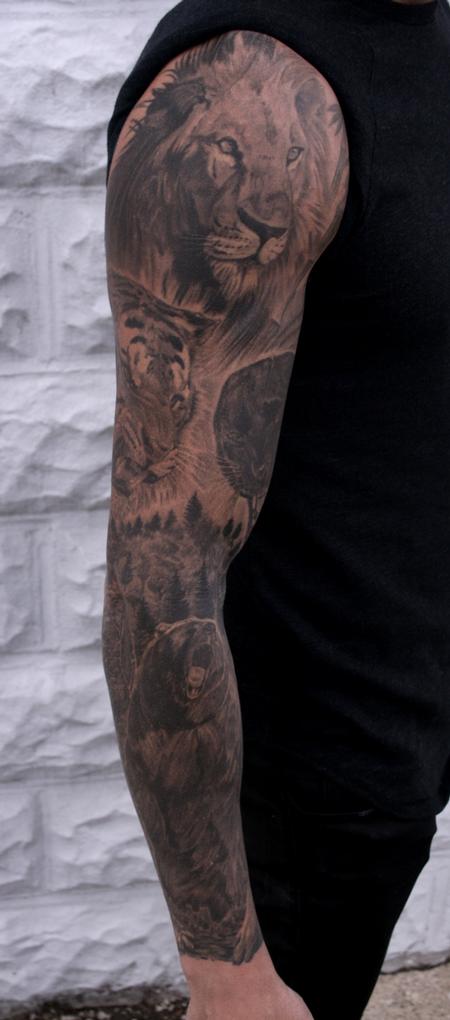tattoos/ - Wildlife Sleeve - 122837