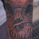 Skull Closeup Tattoo Design Thumbnail