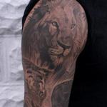 Wildlife Sleeve Tattoo Design Thumbnail