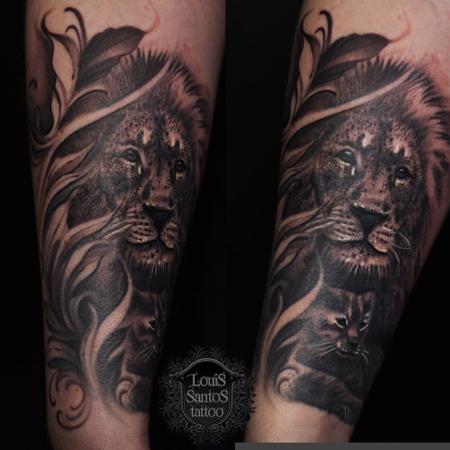 Black and Grey Tattoo Leeds | Louis Santos Tattoo