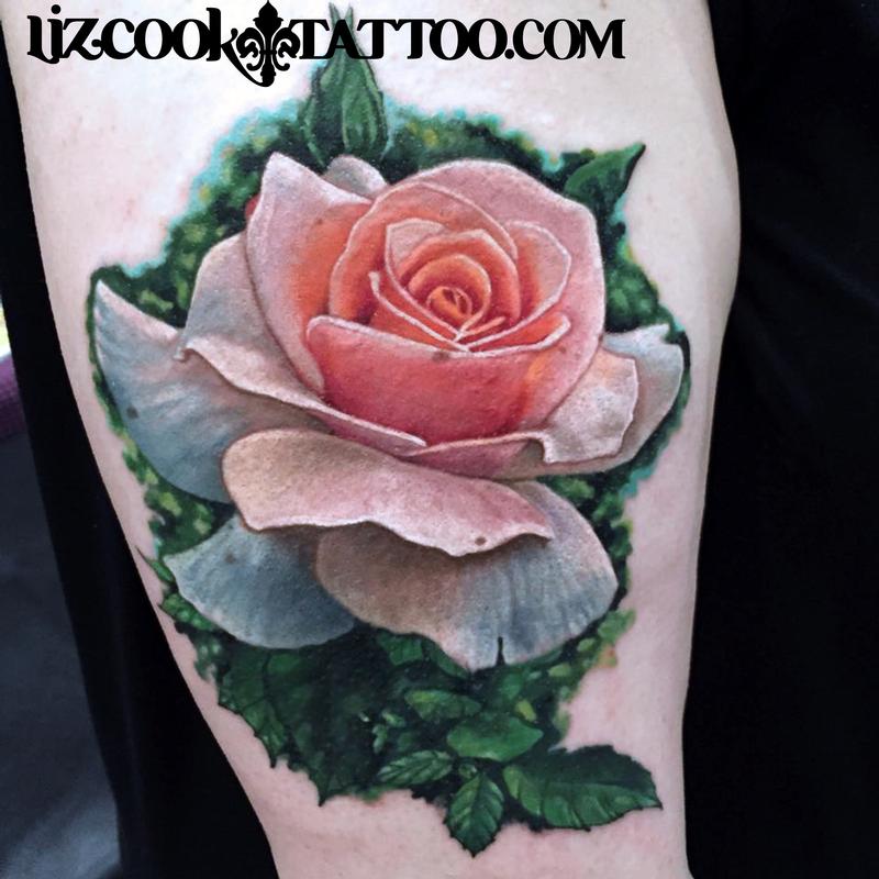Temporary Tattoo Black Sketch Rose Flower Fake Body Art Sticker Waterproof  | eBay