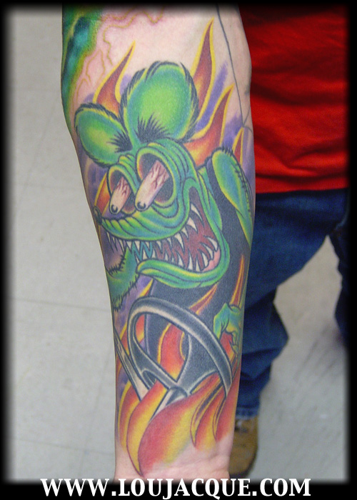 Rat Fink Tattoo Flash Qeryproductions