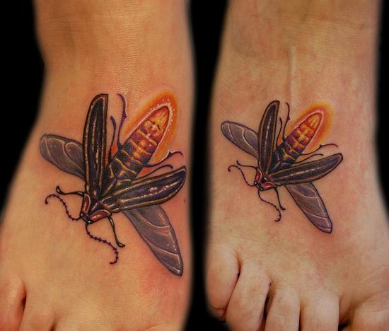 Fireflies in a Mason Jar by Ivana Tattoo Art: TattooNOW
