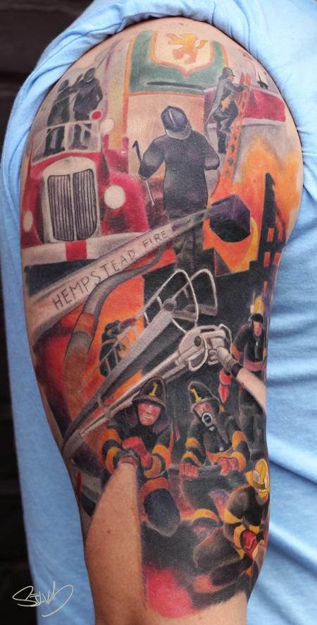 19+ Firefighter Tattoo Designs And Ideas