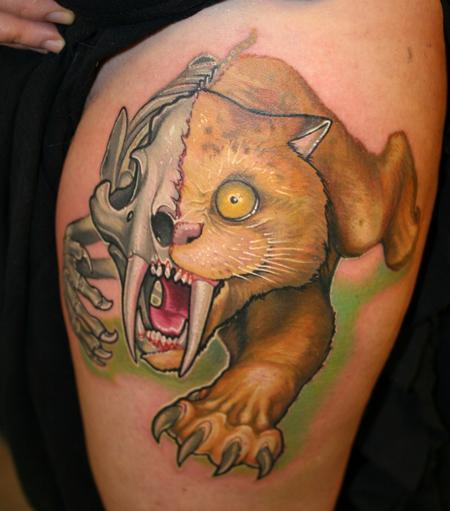 Saber Tooth Tattoo