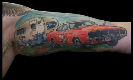 Cars tattoo by Den Yakovlev | Post 8315