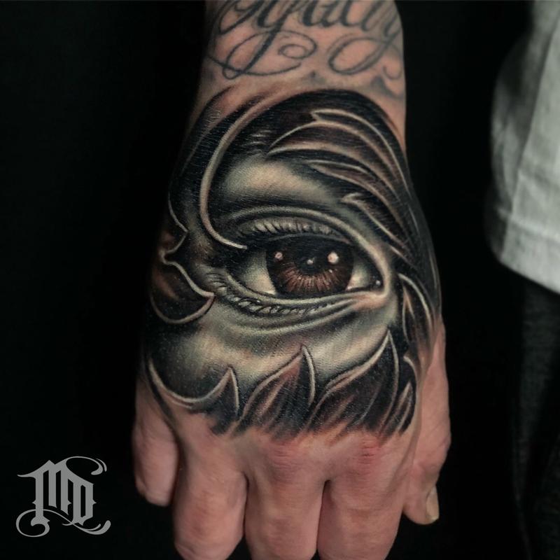 Awesome Eye Tattoo On Hand  Tattoo Designs Tattoo Pictures