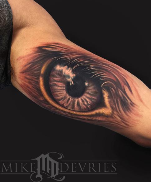 Eagle Eye by Manny Almonte: TattooNOW