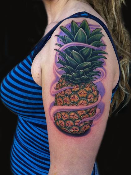 Pineapple temporary tattoos - Ducky Street