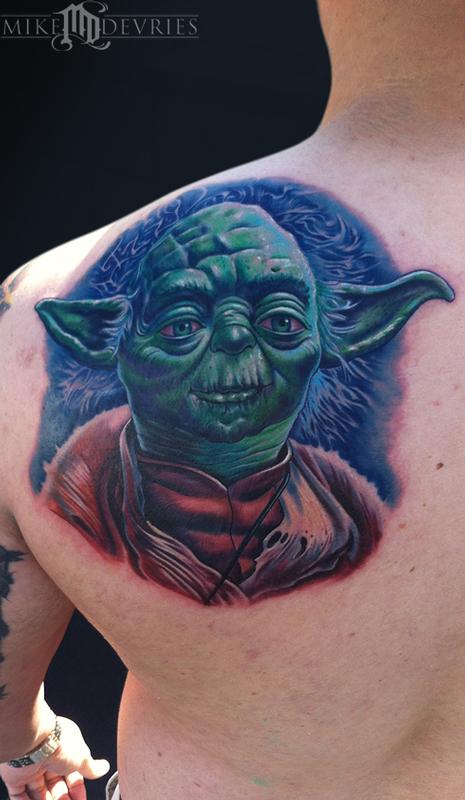 Latest Yoda Tattoos