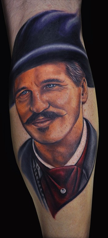 Im your Huckleberry  male upper back tattoo Somebodys a  Flickr
