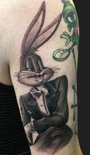 Bugs Bunny Tattoos  Tattoo Art  Steemit