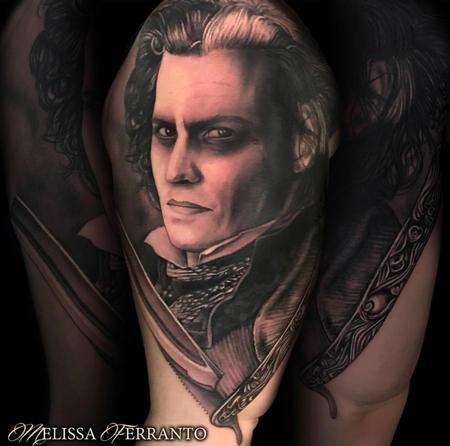 SWEENEY TODD TATTOO by Melissa Ferranto: TattooNOW