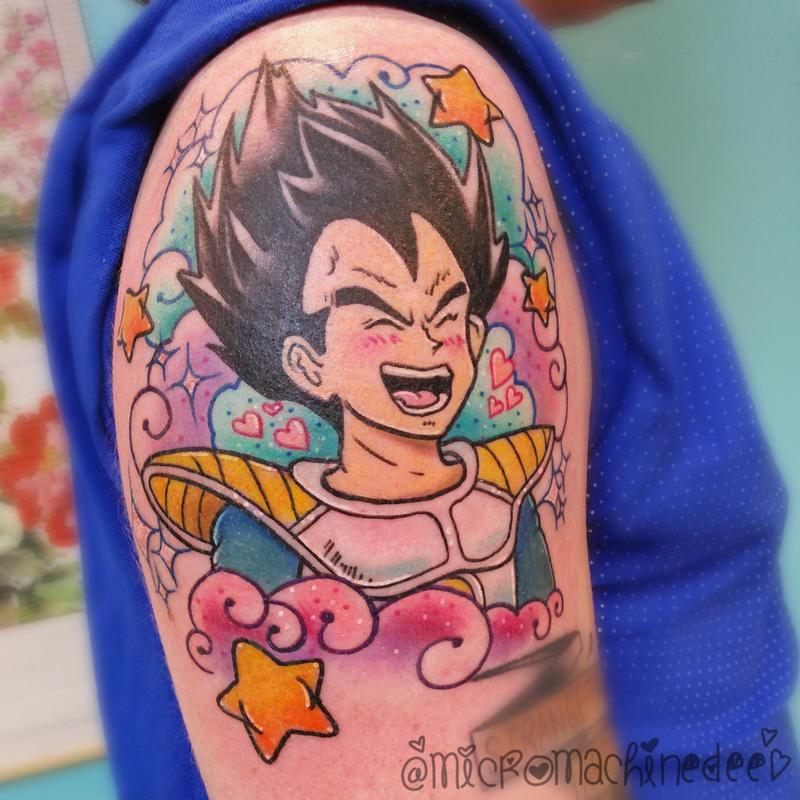 Tattoo Vegeta - Dragon Ball