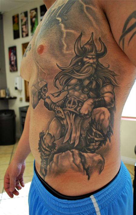Midgard Serpent Close Up by Larry Brogan : Tattoos