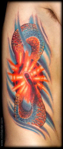 Light Burst Hands by Nick Baxter: TattooNOW