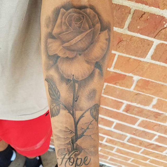 Art Immortal Tattoo  Tattoos  Flower  Rose Scar cover