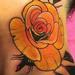 Tattoos - Yellow rose  - 93766