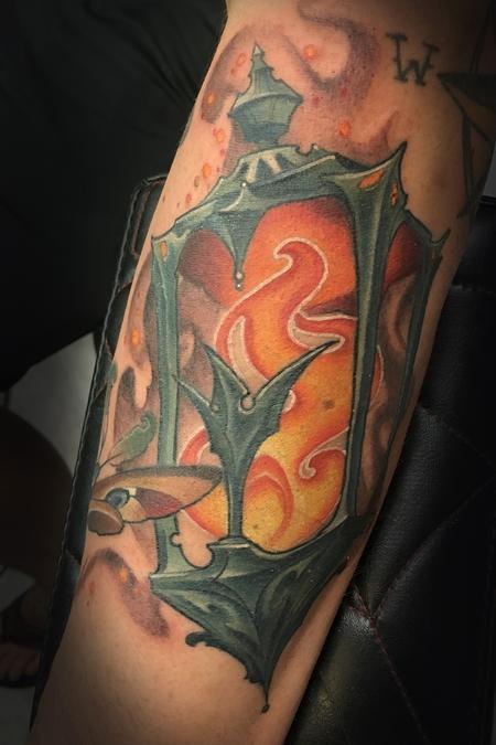 tattoos/ - Fiery Lantern - 128559