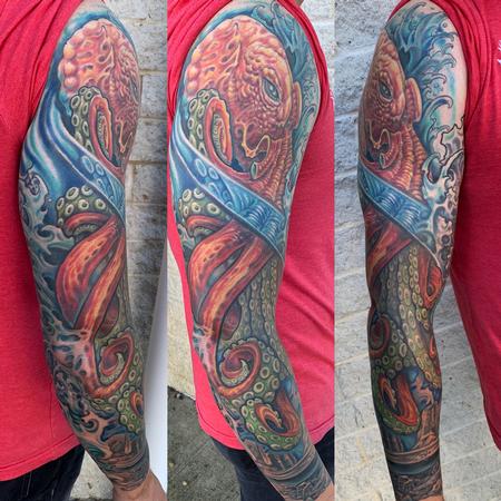 tattoos/ - Octopus sleeve tattoo - 142905