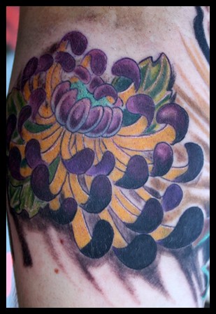 Jorge Japanese Flower Tattoo | Artistic Impressions Tattoo